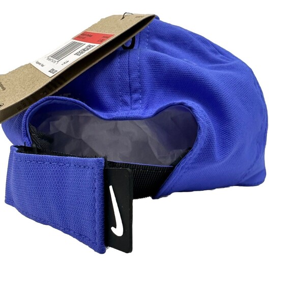 Nike Golf Club Hat Dri Fit Purple/White‎ Swoosh Unisex Flex L/XL Structured Cap - Picture 9 of 14